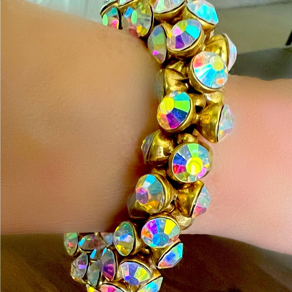 J Crew rhinestone bracelet